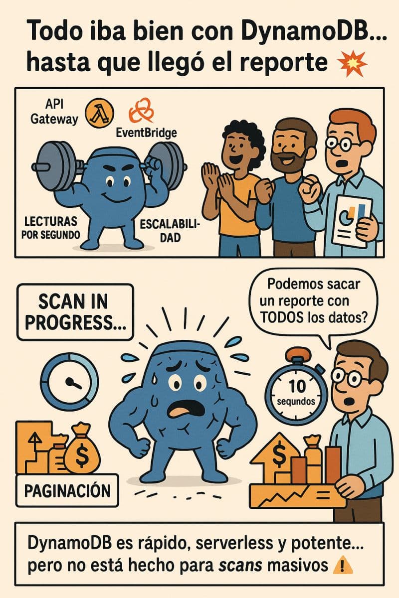 Todo iba bien con DynamoDB... hasta que el equipo de...